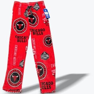 Chicago Bulls NBA Lounge Pants Mens All Over Print Sleep Officially Licensed Pjs